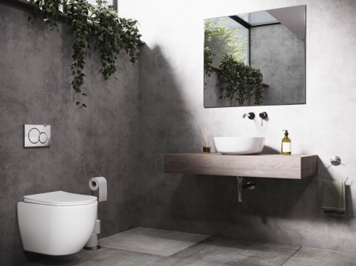 Подвесной унитаз Ceramicanova Mia CN1805 с крышкой-сидением фото 11