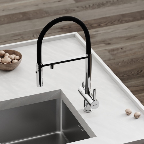 Смеситель для кухни Sancos Imola SC4010CH, хром фото 10