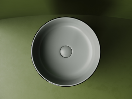 Накладная раковина Ceramicanova Element CN6073MH, антрацит матовый фото 2