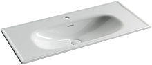Раковина накладная мебельная Ceramicanova Sabo CN13003, белый глянец