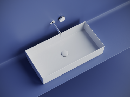 Накладная раковина Ceramicanova Element CN6071, белый глянец фото 3