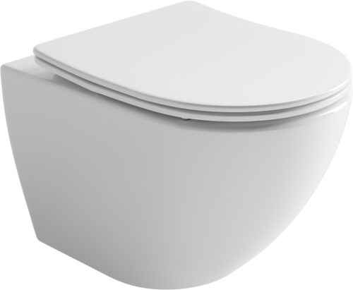 Подвесной унитаз Ceramicanova Metropol CN4002T с крышкой-сидением