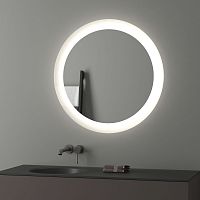 Зеркало Evoform Ledshine BY 2525 с LED-подсветкой 80х80 см., без выключателя, 4000К