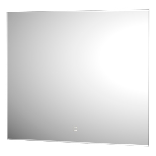 Зеркало DEFESTO GLOW DF 2506SH с фацетом и LED-подсветкой 70x60 см., сенсорный выключатель, 4500 K фото 3