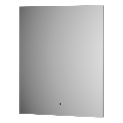 Зеркало DEFESTO GLOW DF 2503R с фацетом и LED-подсветкой 50x60 см., ИК - выключатель, 4500 K фото 3
