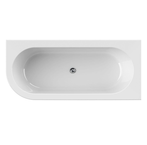Акриловая ванна Cezares SLIM CORNER 180х80 см., правосторонняя, с каркасом, со сливом-переливом фото 2