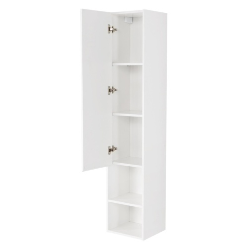 Шкаф-пенал подвесной левосторонний BelBagno KRAFT-1600-1A-SC-BO-L, Bianco Opaco фото 3