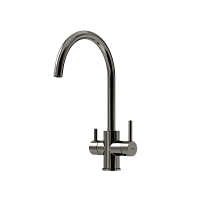 Смеситель для кухни Sancos Taper SC4012GG, вороненая сталь