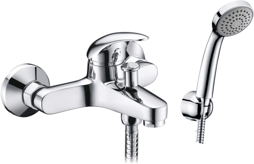 Смеситель для ванны и душа WasserKRAFT Isen 2601, хром