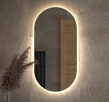 Зеркало DEFESTO OPTI DF 2904 с LED-подсветкой 50x100 см., без выключателя, 4500 K