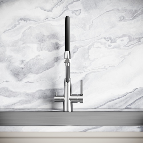 Смеситель для кухни Sancos Nolia SC12003SS, нержавеющая сталь фото 4