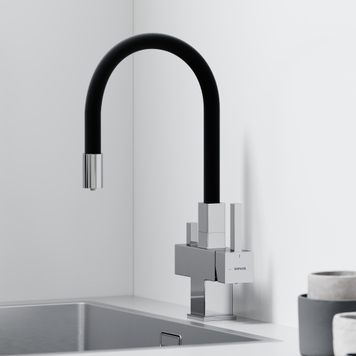 Смеситель для кухни Sancos Arno SC4005CH, хром фото 8