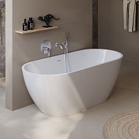 Акриловая ванна BELBAGNO UNO BB701-1500-730-K, 150х73 см