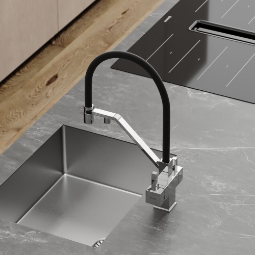 Смеситель для кухни Sancos Loro SC4007CH, хром фото 12