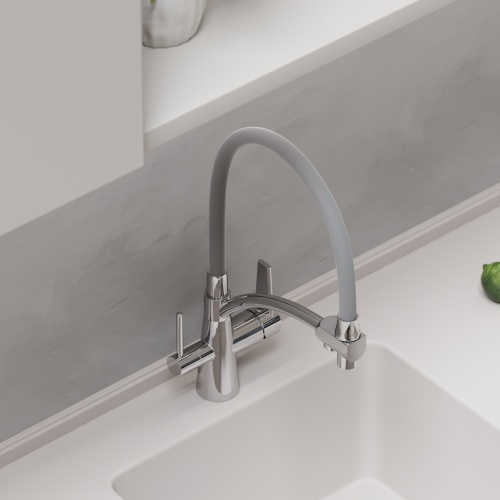 Смеситель для кухни Sancos Eri SC4001CH, хром фото 9