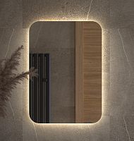 Зеркало DEFESTO OPTI DF 2804 с LED-подсветкой 50x70 см., без выключателя, 4500 K