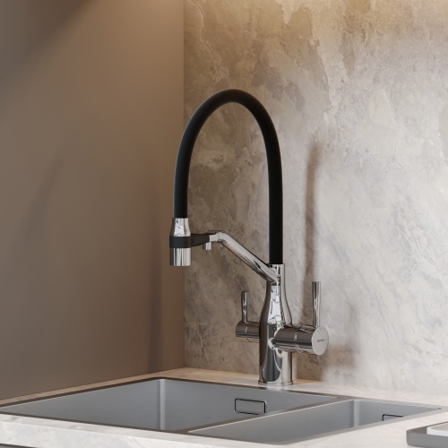 Смеситель для кухни Sancos Orta SC4008CH, хром фото 9