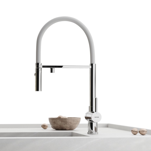 Смеситель для кухни Sancos Imola SC4010CHwh, хром фото 6